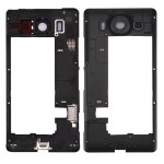 Middle Frame Ring Only For Microsoft Lumia 950 White By - Maxbhi Com