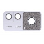 Camera Lens Glass With Frame For Xiaomi 12t 5g Silver By - Maxbhi Com