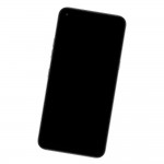 Camera Lens Glass with Frame for LG K61 White