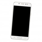Camera Lens Glass with Frame for Samsung Galaxy C8 64GB Black