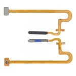 Fingerprint Sensor Flex Cable For Oppo A18 Black By - Maxbhi Com