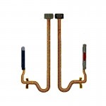 Fingerprint Sensor Flex Cable For Oppo A18 Black By - Maxbhi Com