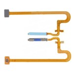 Fingerprint Sensor Flex Cable For Oppo A18 Blue By - Maxbhi Com