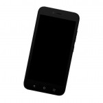 Camera Lens Glass with Frame for BLU Studio X5 Black