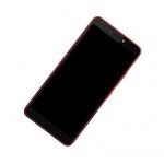 Camera Lens Glass with Frame for Itel A46 Black