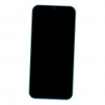 Camera Lens Glass with Frame for Lava Benco V80 Silver
