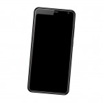 Middle Frame Ring Only for Karbonn Vue 1 Black