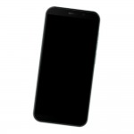 Camera Lens Glass with Frame for Doogee X97 Black