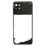 Middle Frame Ring Only For Oppo Reno5 F Black By - Maxbhi Com