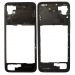 Middle Frame Ring Only For Motorola Moto G50 5g Black By - Maxbhi Com