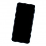 Camera Lens Glass with Frame for Lenovo A7 Blue