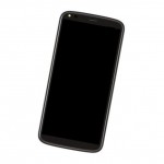 Camera Lens Glass with Frame for BLU G5 Plus Black