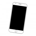 Middle Frame Ring Only for Verykool SL5565 Rocket Grey