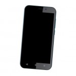 Camera Lens Glass with Frame for Yezz Liv 3 LTE Black
