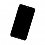 Camera Lens Glass with Frame for Meizu 15 Lite Black