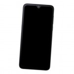 Camera Lens Glass with Frame for Alcatel 1L 2021 Black