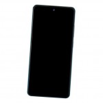 Camera Lens Glass with Frame for I Kall Z18 Black