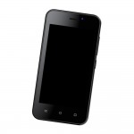 Camera Lens Glass with Frame for Yezz GO 3 Black