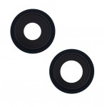 Camera Lens Glass with Frame for Apple iPhone 13 Black