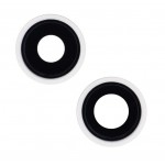 Camera Lens Glass With Frame For Apple Iphone 13 White By - Maxbhi Com