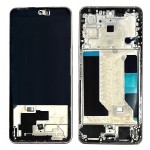 Lcd Frame Middle Chassis For Vivo Y200 5g Black By - Maxbhi Com