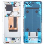 Lcd Frame Middle Chassis For Xiaomi 13 Ultra White By - Maxbhi Com