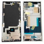 Lcd Frame Middle Chassis For Zte Nubia Z50 Ultra Black By - Maxbhi Com