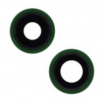 Camera Lens Glass with Frame for Apple iPhone 13 mini Green