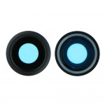 Camera Lens Glass with Frame for Apple iPhone SE 3rd Gen 2022 Black