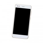 Camera Lens Glass with Frame for Huawei P9 Lite Mini White