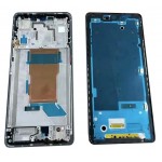 Lcd Frame Middle Chassis For Xiaomi Redmi Note 12 Turbo White By - Maxbhi Com