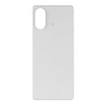 Back Panel Cover For Sony Xperia 5 V Silver - Maxbhi Com