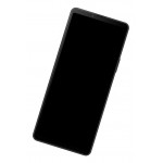 Lcd Frame Middle Chassis For Sony Xperia 10 V Black By - Maxbhi Com