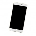 Camera Lens Glass with Frame for Oppo F1 Plus White