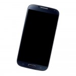 Camera Lens Glass with Frame for Samsung I9500 Galaxy S4 Blue