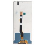 Lcd With Touch Screen For Infinix Hot 30 Black By - Maxbhi Com