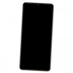 Lcd Frame Middle Chassis For Vivo Y100a Black By - Maxbhi Com