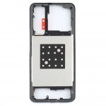 Middle Frame Ring Only For Vivo Y73s Silver By - Maxbhi Com