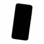 Camera Lens Glass with Frame for Nokia C1 Plus Black
