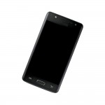 Camera Lens Glass with Frame for Samsung Z4 Black