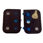 Camera Lens Glass With Frame For Alcatel 3x 2020 Black By - Maxbhi Com