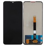 Lcd With Touch Screen For Nokia C300 Black By - Maxbhi Com