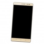 Camera Lens Glass with Frame for Lenovo Phab 2 Plus Black & Champagne Gold