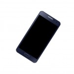Camera Lens Glass with Frame for Samsung Galaxy A3 Black