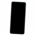 Camera Lens Glass with Frame for Oppo A35 Blue