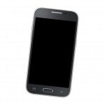 Camera Lens Glass with Frame for Samsung Core Prime SM-G360F Black