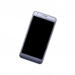 Camera Lens Glass with Frame for LG X cam K580 Silver
