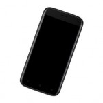Camera Lens Glass with Frame for BLU J5L Black