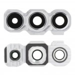 Camera Lens Glass With Frame For Samsung Galaxy A54 White By - Maxbhi Com