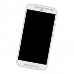 Middle Frame Ring Only for Motorola Moto G2 Dual SIM White